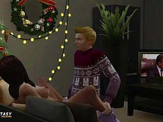 liberty lee has intense sex in snow during winter holiday