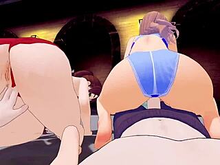 Teacher attends the party in Koikatsu