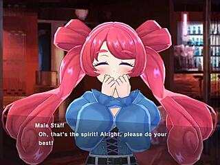 in this hentai anime, taimanin gluttony features big tits cartoon characters in magicami adventures