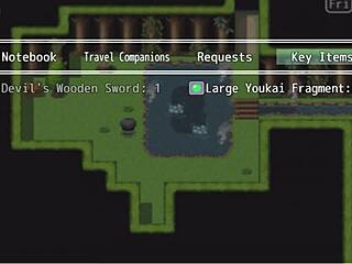 Yuka in Scattered Shard of the Yokai, groping and wild action without commentary.