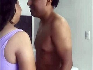 latina rides monster cock in swimsuit during amateur session