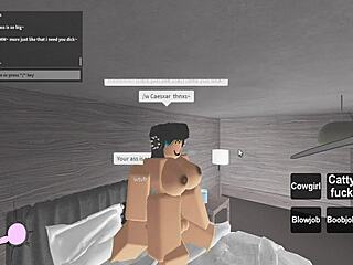 hey, wanna see us getting it on in a roblox condo?