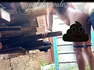 On My Friend's Birthday I Fucked His Tasty One in the Backyard