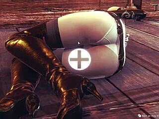 Intriguing 3D simulation of a Japanese girl.