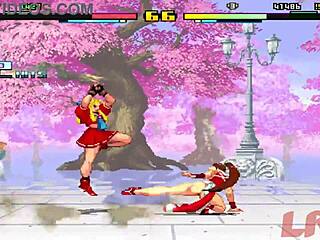 tqh 0 mai team battles chunli team in anime hentai clash.