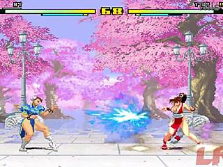 tqh 0 mai team battles chunli team in anime hentai clash.
