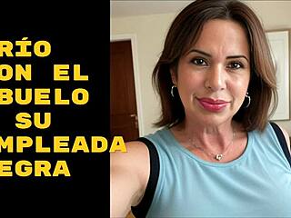 tuve un trío rico con viejo y ebony