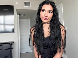 Hot goth sister proves skills in taboo fantasy.