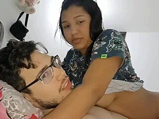 Cute Colombian Babe Surprised and Fucked by Monster Cock