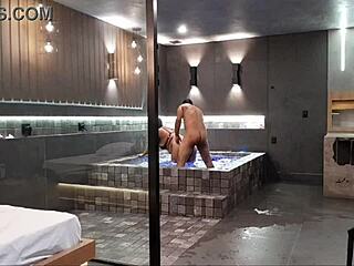 wild sex in bathtub with morena