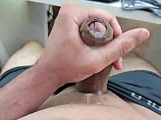 Feeling So Good Jerking Off My Cute Twink Cock Alone