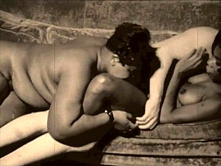 Very Rare Vintage Interracial Threesome