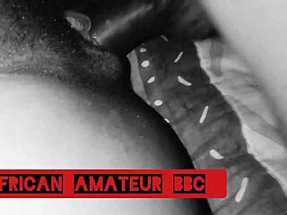 I took that big black cock in missionary position with my pussy