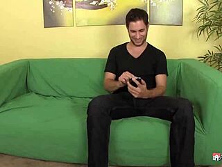 Teen in Stockings and Glasses Gives Blowjob, Gets Pussy Impaled and Cumshot