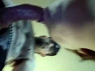 Beautiful Mouth Fucked Hard by Monster Cock on Camera