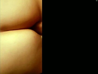 In homemade story, husband fucks BBW wife's fat ass doggystyle POV