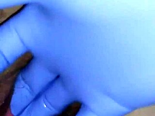 Latina takes big black cock bareback until squirting