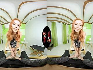 VR Latina babe Veronica Leal gets super tight POV fuck 😍