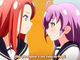 Beautiful busty characters in anime hentai