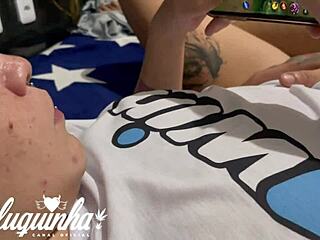 Young Girl's POV Fuck with Naughty Boyfriend in Bedroom