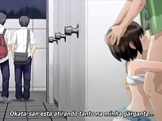 Hentai Chikan Joshi Sex Scenes in Episodes 1-2