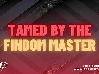 Master Dominates Slave with BDSM Training and Dirty Talk.