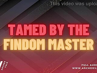 Master Dominates Slave with BDSM Training and Dirty Talk.