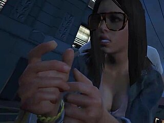 GTA 5 Character Gets Hooker Service