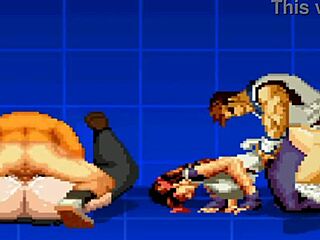 yuri and rin sharing emotional anime moments.