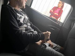 Risky public masturbation for that student