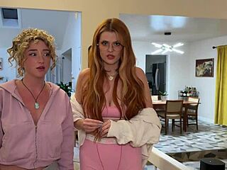 Elly Clutch bangs wife and secret lesbian lover Susie Stellar. What a steamy trio!