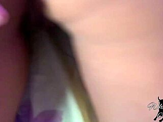 Wow, Giant White Cock Stretches Tight Ebony Pussy!