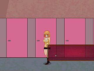 College-Lady erkundet erotische Abenteuer mit Kerlen im neuen Hentai BT Life Game