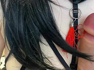 sucking a dildo while my husband is not at work after a blowjob with cum in my mouth 😏