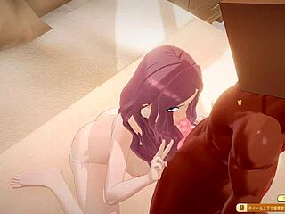 perverted guy toys with cute girl