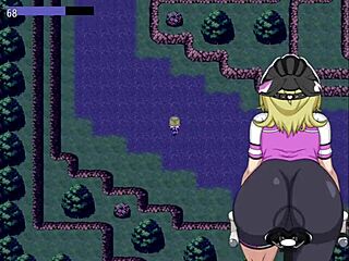 Loira virgin loses innocence with creampie in dark night hentai flashing big tits