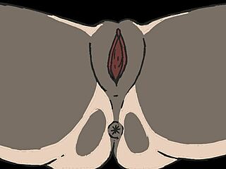 Porn Animation With Bent Over Creampie And Doggystyle Blowjob