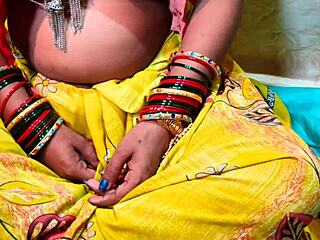 Hey, can you fuck my Indian wife's shaved ass bent over like that amateur style?