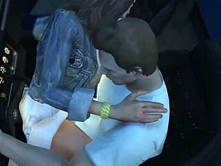 gta 5 character gets hooker service in car