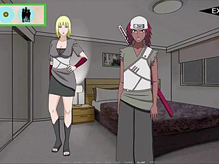 New ninja slut Karui gets hardcore handjob and fucking in hentai episode