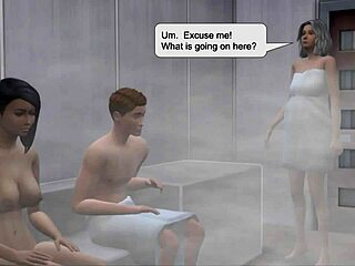 yo, check this crazy little sis-in-law in sims 4