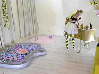 Petite Girl In Bee Costume Licks Honey And Sucks Cocks Trailer 01 Bonnie Dolce