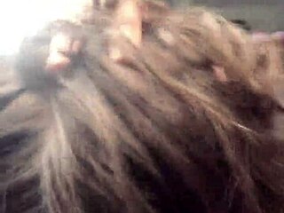 lesbian bestfriend gets facefucked on car ride