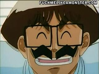 watch these anime guys in a strapon threesome fuck