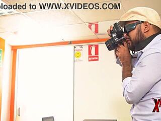 Venezuelan Brunette with Big Tits Rides in Casting Interview