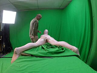 Scarlett Johnson Pink Pussy Morph Left Side Intense Action