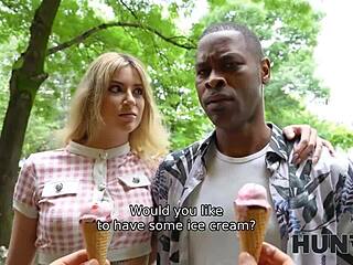 Blonde Cuckold Watches Cheating Tattoo European