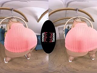 Virtual taboo with blonde orgasm 😏