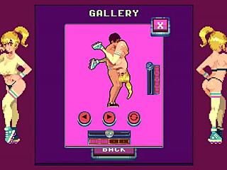 สาวโรลเลอร์โดนกลุ่มรุมเย็ดกลางแจ้งเกมอนิเมะ