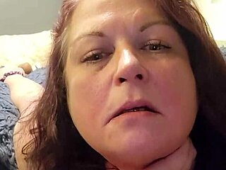 Intense rear view fingering